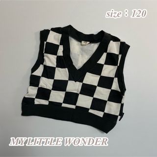 フタフタ(futafuta)の【MY LITTLE WONDER】マイリトルワンダー チェッカー ベスト120(Tシャツ/カットソー)