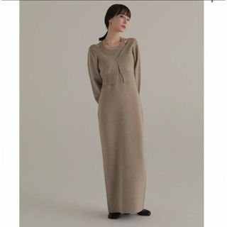 トゥデイフル(TODAYFUL)のローレン　Louren  ensemble knit onepiece(ロングワンピース/マキシワンピース)