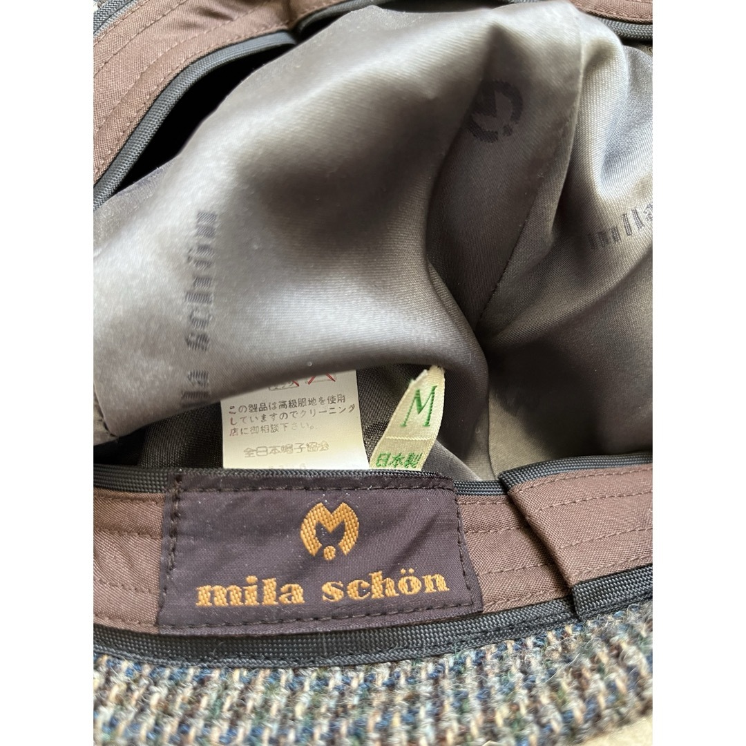 mila schon(ミラショーン)のミラショーン　イヤーハンチング メンズの帽子(ハンチング/ベレー帽)の商品写真