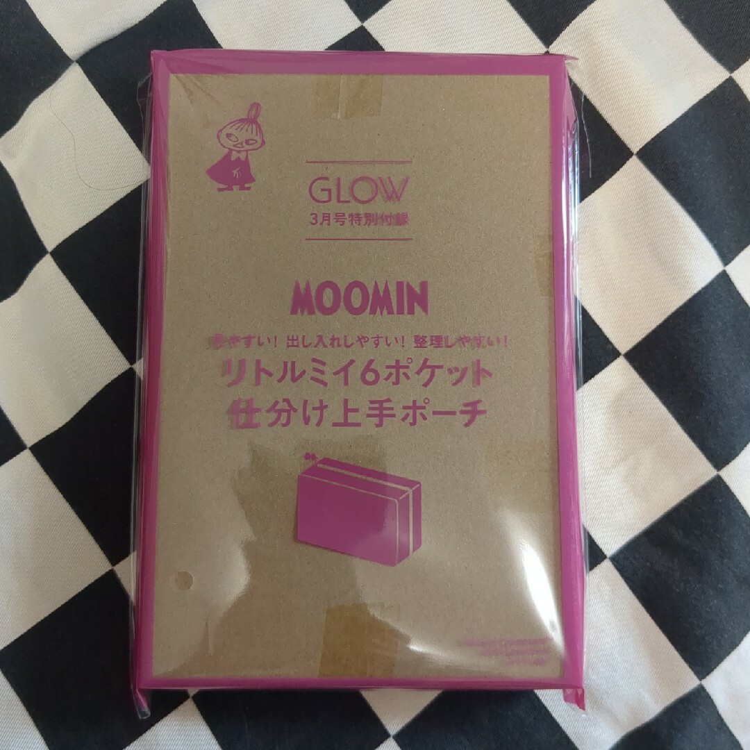 MOOMIN　リトルミイ6ポケット　仕分けポーチ レディースのファッション小物(ポーチ)の商品写真