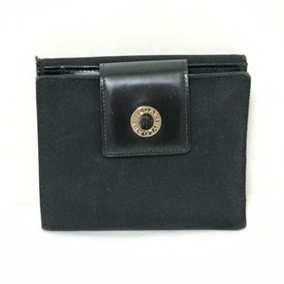 ブルガリ(BVLGARI)のブルガリ Wホック財布 ブルガリブルガリ 黒(財布)