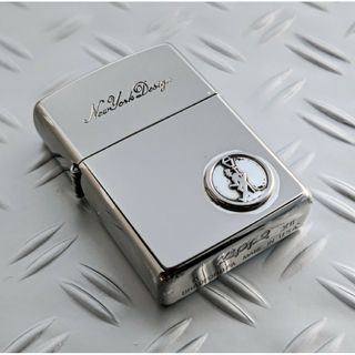 ジッポー(ZIPPO)のチューニング Zippo Drunker 鏡面加工 1996年製(タバコグッズ)