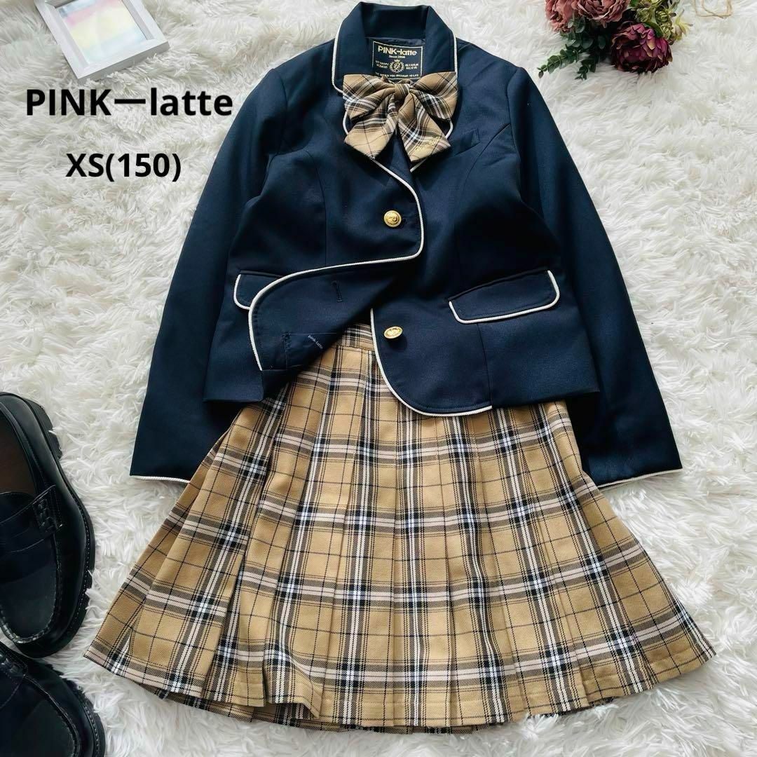 卒服 ピンクラテ パイピングジャケットセットアップ プリーツスカート