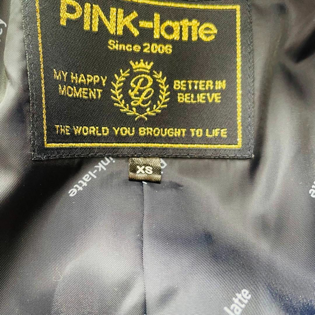 卒服 ピンクラテ パイピングジャケットセットアップ プリーツスカート 紺ベージュ