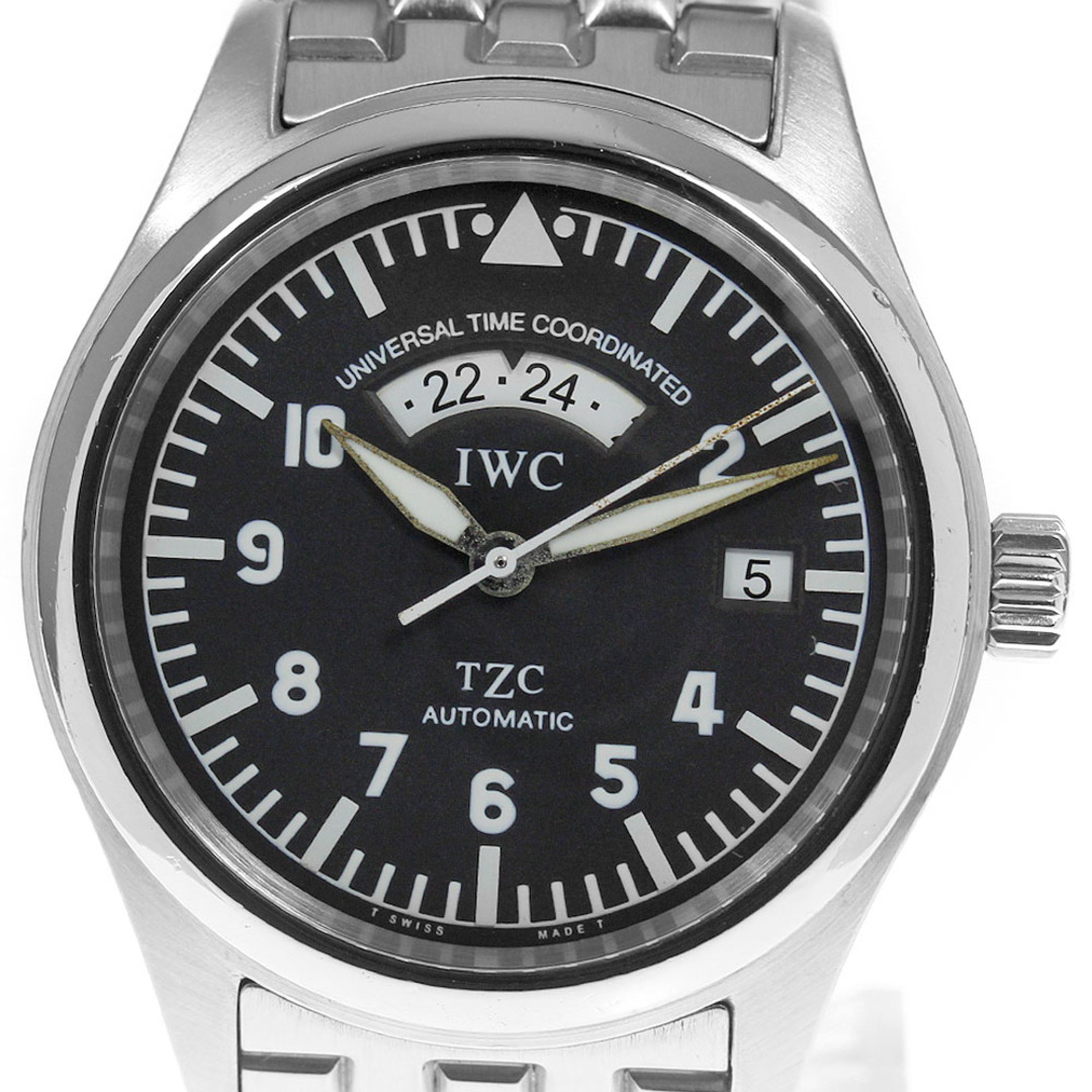 IWC(インターナショナルウォッチカンパニー)のIWC SCHAFFHAUSEN IW325102 パイロットウォッチ フリーガー UTC 自動巻き メンズ 保証書付き_795894 メンズの時計(腕時計(アナログ))の商品写真