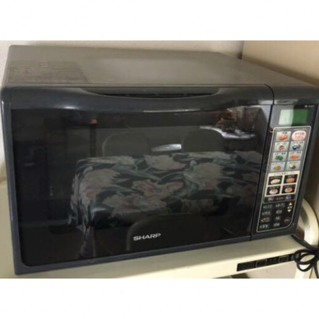 SHARP - シャープ オーブン電子レンジ RE-S310-H 2000年製 黒色 SHARP - シャープ オーブン電子レンジ RE-S310-H 2000年製 黒色