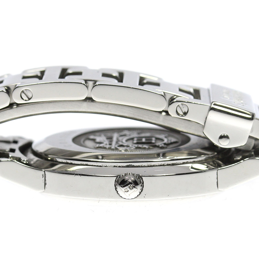 Hermes(エルメス)のエルメス HERMES CO1.230 クリッパー オーバル ナクレ ダイヤベゼル クォーツ レディース _796408 レディースのファッション小物(腕時計)の商品写真