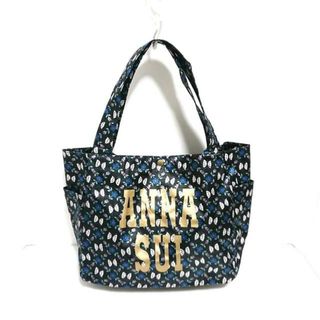 アナスイ(ANNA SUI)のアナスイ トートバッグ - 花柄 ナイロン(トートバッグ)