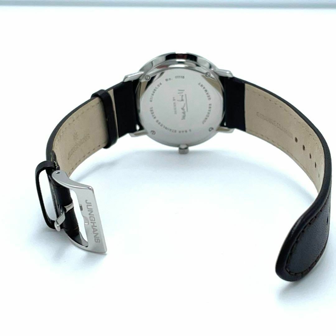 【超美品】ユンハンス マックスビル 腕時計 41/4461.04 メンズ 箱付き
