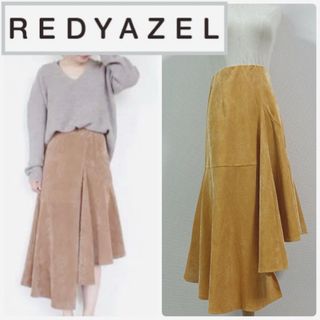 レディアゼル(REDYAZEL)のレディアゼル アシンメトリースカート コーデュロイ(ロングスカート)