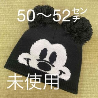 ディズニー(Disney)のミッキー　ニット帽　50〜52㌢(帽子)