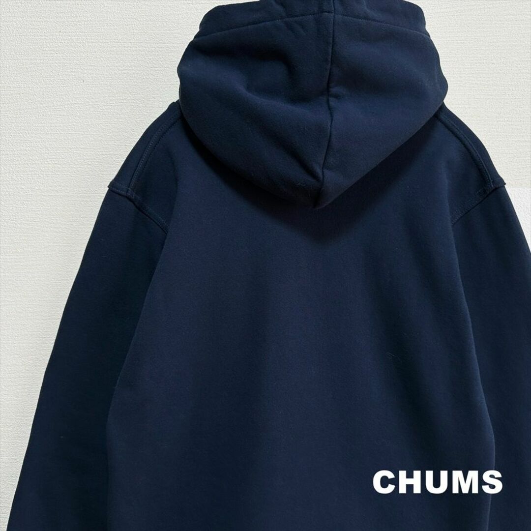 CHUMS(チャムス)の【CHUMS】チャムス ビックロゴ ブービーバード パーカー タグ付未使用 レディースのトップス(パーカー)の商品写真