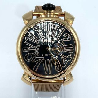 ガガミラノ(GaGa MILANO)の【超美品】ガガミラノ 腕時計 マヌアーレ Slim 46mm 5087.01(腕時計(アナログ))