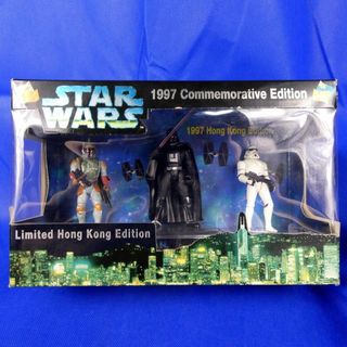 スターウォーズ★ダースベイダー含む帝国軍３体セット★フィギュア★１９９７年★新品(SF/ファンタジー/ホラー)