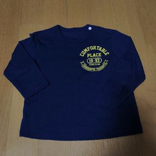 コムサイズム(COMME CA ISM)のCOMME CA ISM紺色カットソー　サイズ80(シャツ/カットソー)