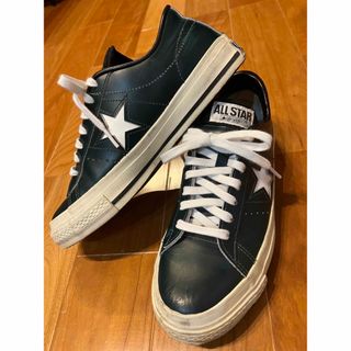 ワンスター(ONE STAR（CONVERSE）)のコンバース　ワンスター　深緑　24センチ(スニーカー)