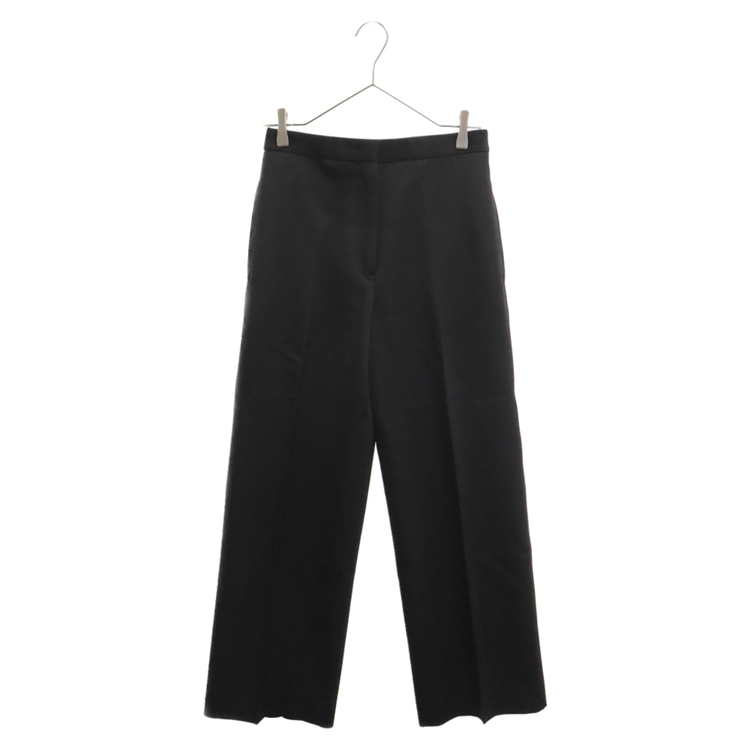 Jil Sander(ジルサンダー)のJIL SANDER ジルサンダー Slim-Fit Trousers JSPR301625 スリムフィットトラウザーズ スラックスパンツ ブラック レディース メンズのパンツ(その他)の商品写真