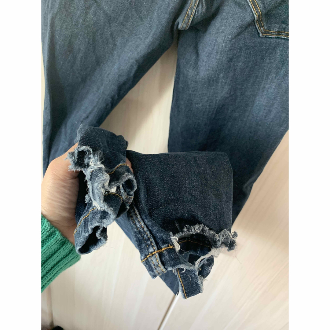 ZARA(ザラ)のジーンズ デニムパンツ ストレッチ スキニーパンツ ダメージ加工 ZARA  レディースのパンツ(デニム/ジーンズ)の商品写真