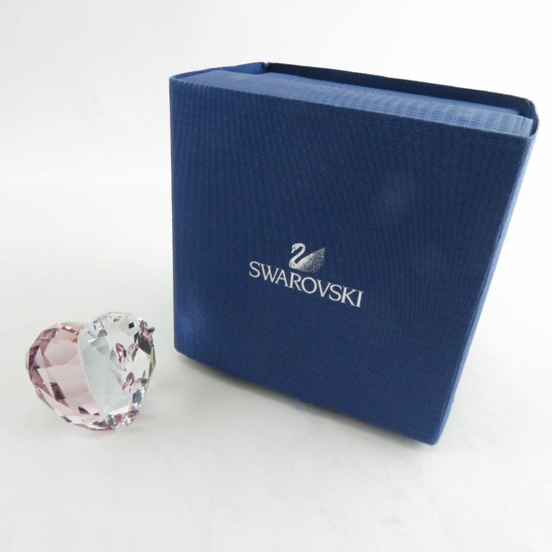 未使用 SWAROVSKI スワロフスキー 1143412 ラブハート バイオレット ハート&蝶モチーフ オーナメント クリスタルガラス 置物 愛  クリア/ライトアメジスト SU5092V | フリマアプリ ラクマ