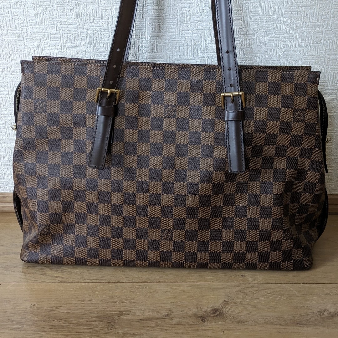 LOUIS VUITTON(ルイヴィトン)のルイヴィトン　ダミエ・エベヌ　チェルシー　N51119 レディースのバッグ(トートバッグ)の商品写真