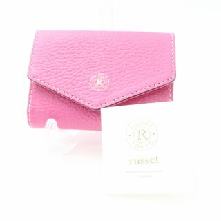 ラシット(Russet)の未使用 russet ラシット 三つ折り財布 サイフ コンパクト ミニ レディース AM5402C (財布)