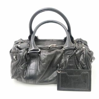 バレンシアガ(Balenciaga)の難有 BALENCIAGA バレンシアガ 168034 3444 ハンドバッグ レザー ミニ ボストン レディース AC1493C (ハンドバッグ)