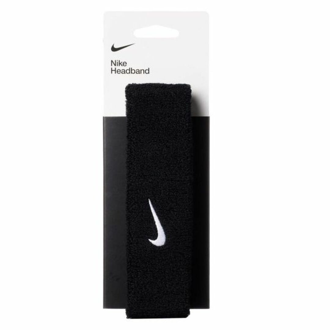 NIKE(ナイキ)のNIKE(ナイキ) スウォッシュ ヘッドバンド ブラック/ホワイト スポーツ/アウトドアのテニス(ウェア)の商品写真