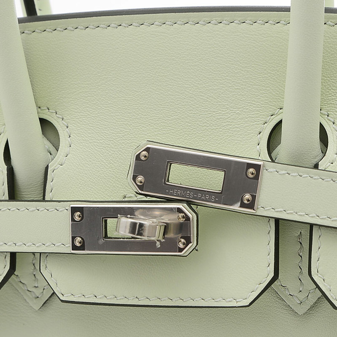 Hermes(エルメス)のエルメス バーキン25 スイフト ヴェールフィズ シルバー金具 B刻印 レディースのバッグ(ハンドバッグ)の商品写真