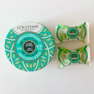 ロクシタン(L'OCCITANE)のロクシタン スパークリングリーフ シア バスセット スクラブ バスキューブ(ボディスクラブ)