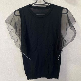 ザラ(ZARA)の♡本日限定お値下♡セレクトショップ購入♡チュール ニット♡フリー (ニット/セーター)