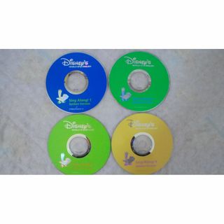 ディズニー(Disney)のシングアロングスポークンバージョン 2000年版（ケース・紙なし）CD４枚のみ(知育玩具)