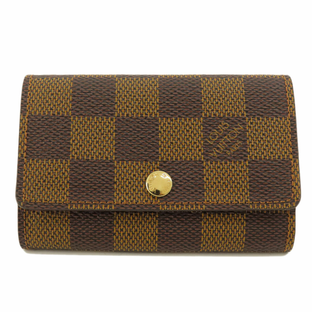 LOUIS VUITTON(ルイヴィトン)のLOUIS VUITTON N62630 ミュルティクレ6 ダミエ エベヌ キーケース ダミエキャンバス レディース レディースのファッション小物(キーケース)の商品写真