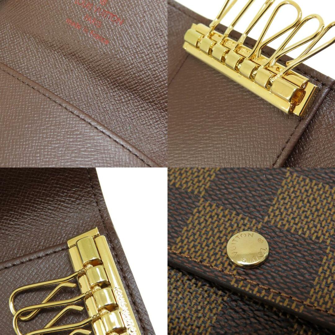 LOUIS VUITTON(ルイヴィトン)のLOUIS VUITTON N62630 ミュルティクレ6 ダミエ エベヌ キーケース ダミエキャンバス レディース レディースのファッション小物(キーケース)の商品写真