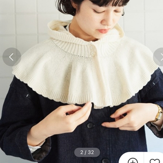ビュルデサボン(bulle de savon)のcape knit(ニット帽/ビーニー)
