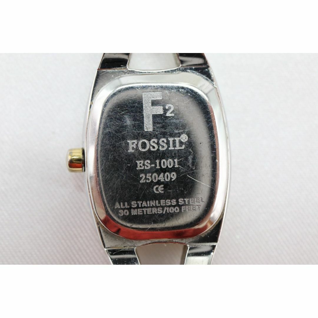 FOSSIL(フォッシル)の【W124-2】動作品 電池交換済 フォッシル f2 腕時計 ES-1001 レディースのファッション小物(腕時計)の商品写真