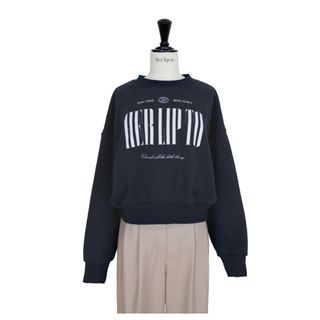 ハーリップトゥ(Her lip to)のCherish Oversized Sweatshirt herlipto(トレーナー/スウェット)