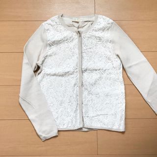 ザラ(ZARA)の美品ZARAレースカーディガン(カーディガン)