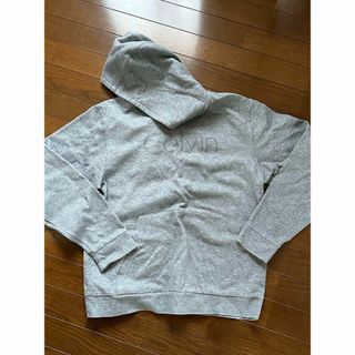 カルバンクライン(Calvin Klein)のカルバンクライン　Calvin Klein メンズパーカー　L グレー(パーカー)