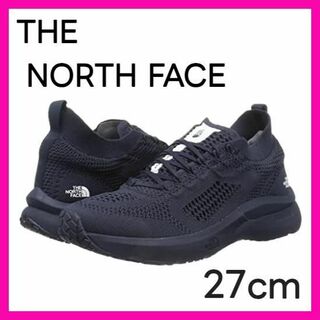 THE NORTH FACE ザノースフェイス HEXA TRIPLE ヘキサトリプル ローカットスニーカー ブラック US7.5/25.5cm