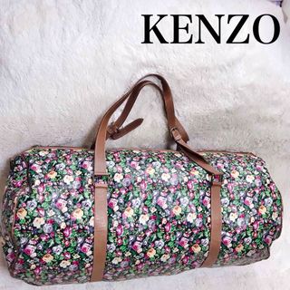 ケンゾー(KENZO)のKENZO ケンゾー 特大サイズ ボストンバッグ トラベルバッグ 肩がけ レザー(ボストンバッグ)