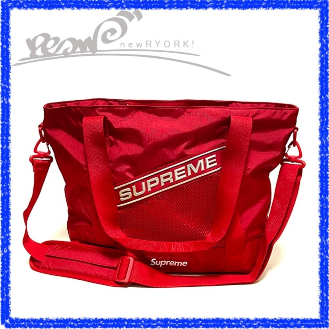 メンズ レディース トートバッグ レッド Supreme シュプリーム 3D Logo Tote Bag FW23B13 シュプリーム3Dロゴトートバッグ se1151rバッグ