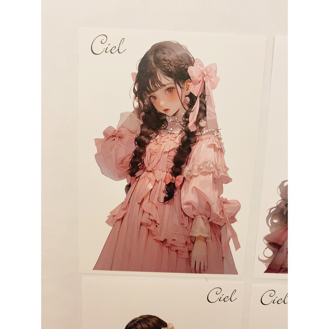 Ciel様オリジナル　女の子素材シート エンタメ/ホビーのコレクション(印刷物)の商品写真