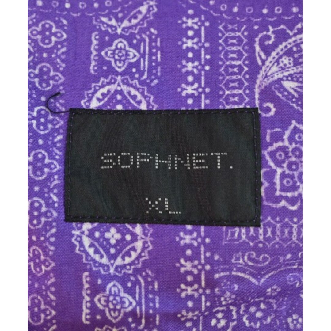 SOPHNET.(ソフネット)のSOPHNET. ソフネット ショートパンツ XL 紫x白(ペイズリー) 【古着】【中古】 メンズのパンツ(ショートパンツ)の商品写真