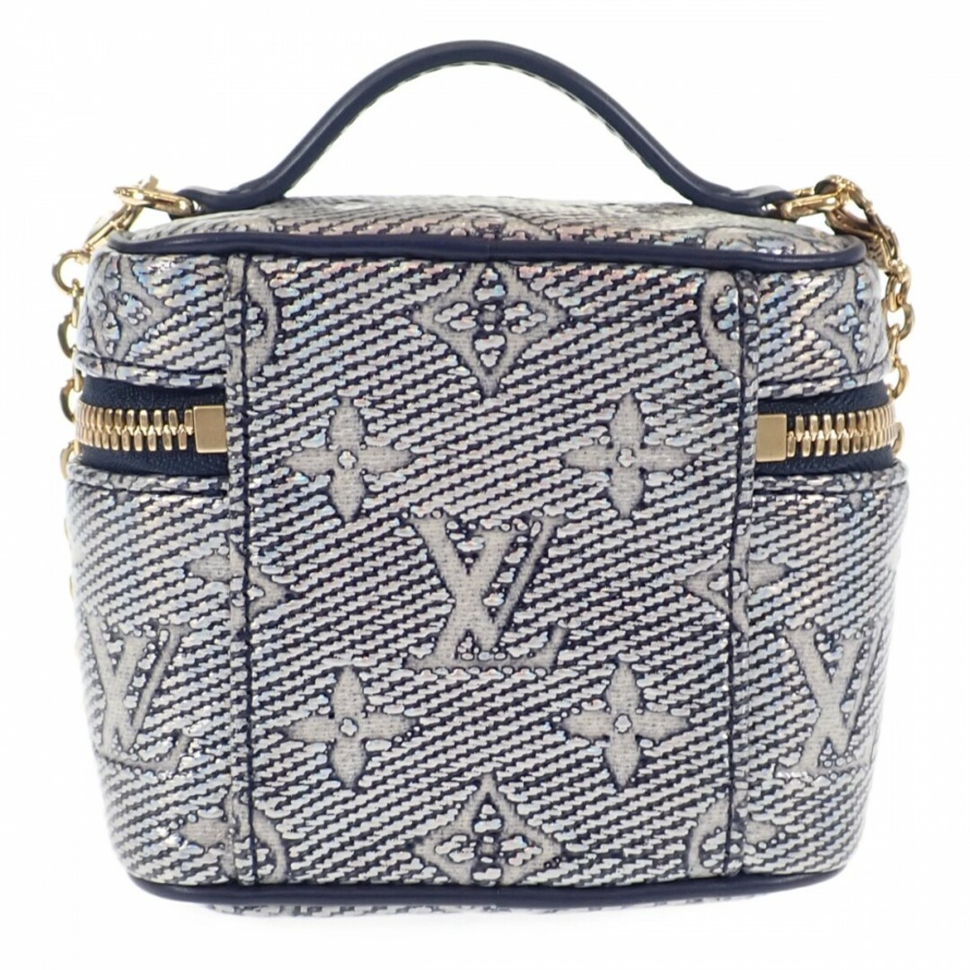 LOUIS VUITTON(ルイヴィトン)の【中古】【Aランク】LOUIS VUITTON ルイヴィトン ミクロ・ヴァニティ ショルダーバッグ バニティバッグ 2way M82467 モノグラム ネイビー レディース【ISEYA】 レディースのバッグ(その他)の商品写真