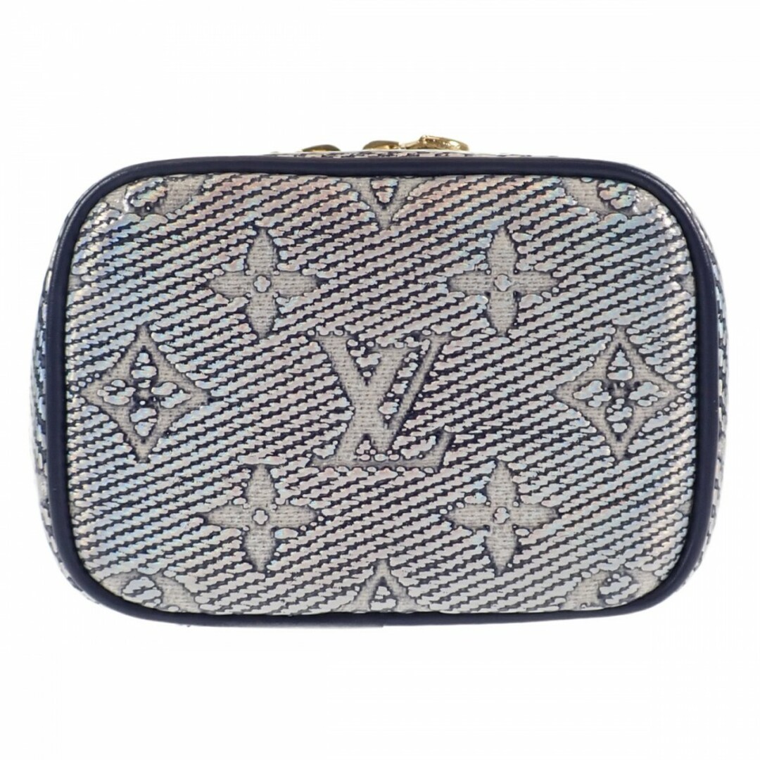 LOUIS VUITTON(ルイヴィトン)の【中古】【Aランク】LOUIS VUITTON ルイヴィトン ミクロ・ヴァニティ ショルダーバッグ バニティバッグ 2way M82467 モノグラム ネイビー レディース【ISEYA】 レディースのバッグ(その他)の商品写真