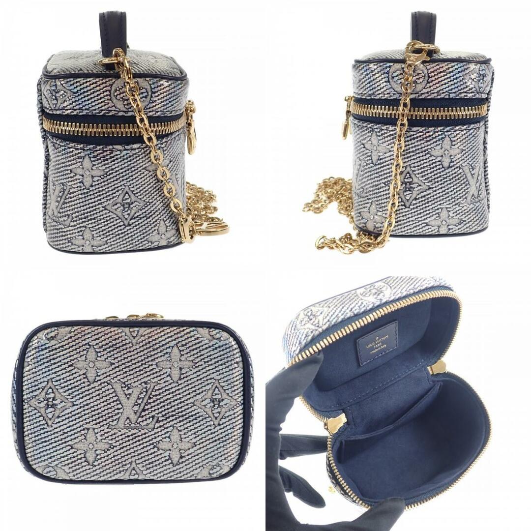 LOUIS VUITTON(ルイヴィトン)の【中古】【Aランク】LOUIS VUITTON ルイヴィトン ミクロ・ヴァニティ ショルダーバッグ バニティバッグ 2way M82467 モノグラム ネイビー レディース【ISEYA】 レディースのバッグ(その他)の商品写真