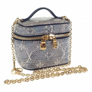 ルイヴィトン(LOUIS VUITTON)の【中古】【Aランク】LOUIS VUITTON ルイヴィトン ミクロ・ヴァニティ ショルダーバッグ バニティバッグ 2way M82467 モノグラム ネイビー レディース【ISEYA】(その他)