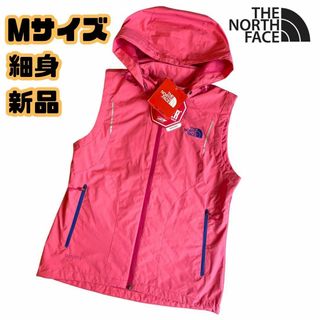 ザノースフェイス(THE NORTH FACE)のTHE NORTH FACE ノースフェイス　フードベスト　ナイロン　Mサイズ(ベスト/ジレ)