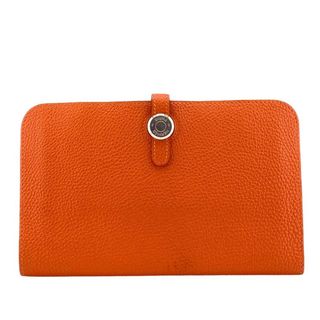 エルメス(Hermes)のエルメス HERMES 長財布
 ドゴンGM オレンジ(財布)