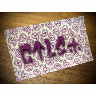 CVTVLIST CTLS PAISLEY STICKER “PURPLE”(その他)